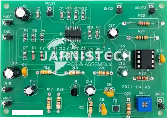 Immersion Silver Green Solder Mask PCB Assembly