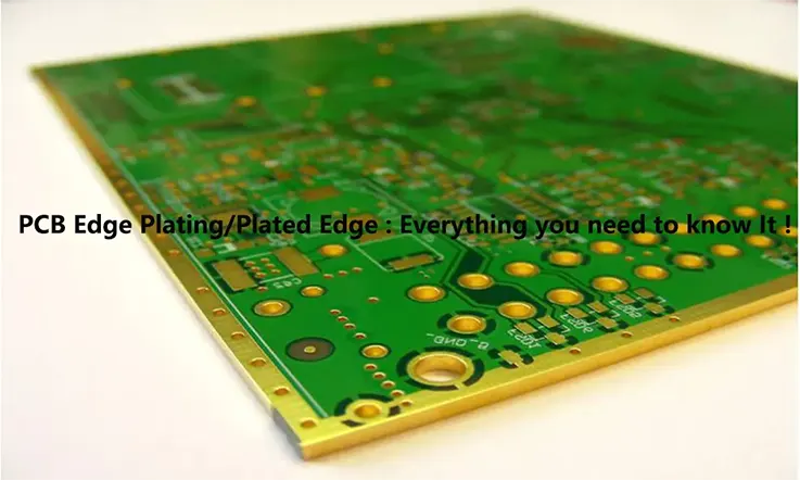 PCB Edge Plating Circuit Board