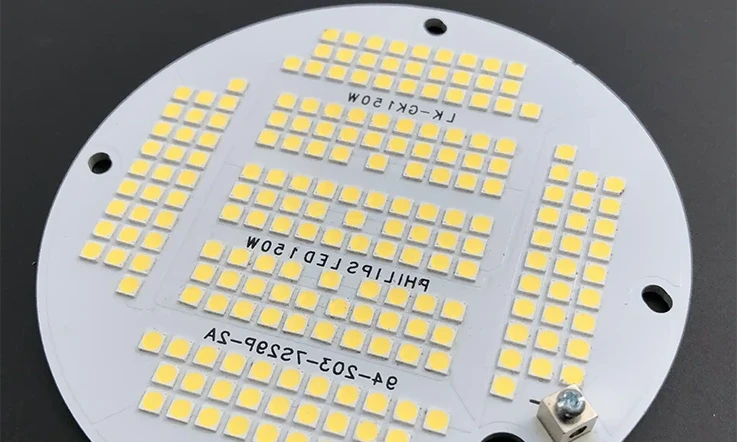 Through-hole LED Aluminum PCB