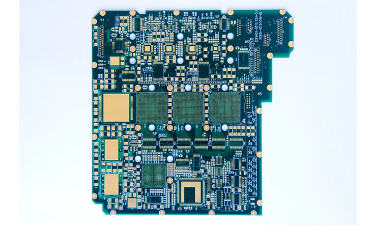 Blue Soldermask 8 Layer High Speed PCB