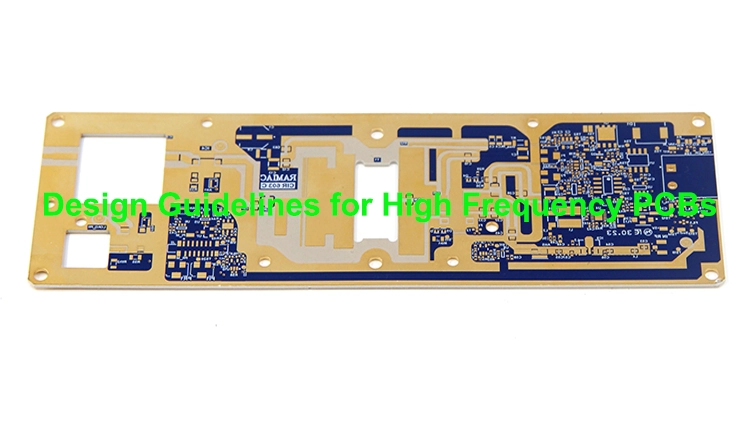 Purple High Frequency PCB Board