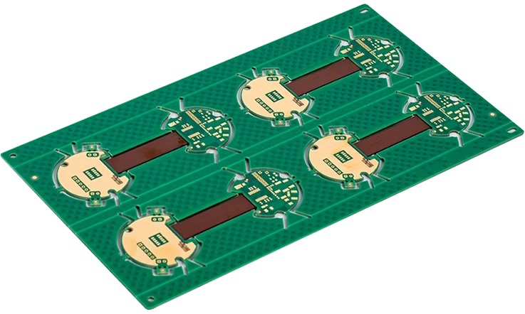 Medical 10 Layer Rigid-flex PCBs